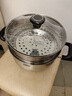 爱仕达（ASD）汤锅 304不锈钢小蒸锅 蒸煮一体汤锅 22CM燃气电磁炉通用奶锅B1-Z 实拍图
