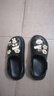 洁丽雅厚底洞洞鞋女款夏季2026新款沙滩防滑防臭踩屎感包头凉鞋女外穿 黑色+滴塑焦糖女孩(10个) 36-37 【标准码】 实拍图