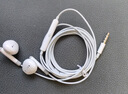 纽曼（Newmine） XL10线控音乐手机耳机半入耳式有线耳机耳麦3.5mm接口 电脑笔记本手机适配 白色 实拍图