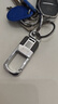 金达日美钥匙扣男创意钥匙圈环不锈钢钥匙圈双环钥匙链腰挂锁匙扣防丢钢圈 实拍图