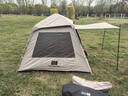 探险者（TAN XIAN ZHE） 帐篷户外露营防雨过夜公园野外儿童家庭全自动便携遮阳黑胶帐篷 3-5人黑胶遮阳帐篷【特惠套餐】 实拍图
