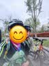 匹克骑行头盔山地车公路车自行车头盔男女一体成型 黑白渐变 实拍图
