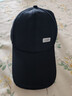 【热巴同款】加大棒球帽帽子男女大头围显脸小春夏字母百搭棒球帽 侧标-黑色【1顶】 实拍图