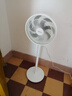 美的（Midea）电风扇 家用七叶立式落地扇宿舍卧室轻音节能摇头桌面小风扇大风力空气循环风扇 SAF30AC 实拍图