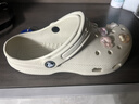 卡骆驰（CROCS）新款厚底云朵洞洞鞋送女友礼物206750 骨白色   36-37 实拍图