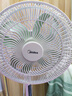 美的（Midea）【幸运草安睡1S】一级能效直流变频声控电风扇家用遥控卧室静音落地扇台式桌面抗菌大风力转页扇 实拍图