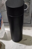 炊大皇保温杯316L医用级不锈钢茶水分离商务便携保温杯黑色490ml 实拍图