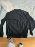 布先生明星同款秋冬季可机洗纯羊毛衫男士毛衣 钢琴黑 L-175 实拍图