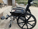 怡辉（YIHUI）轮椅轻便折叠瘫痪老年人专用出行可躺可大小便高靠背护理带坐便器 实拍图