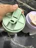 卡罗特保温杯陶瓷覆层内胆咖啡杯随行吸管水杯女不锈钢保冷杯子男400ml 实拍图