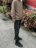 安踏男鞋运动鞋男春夏季男士软底网面透气跑步鞋休闲鞋皮面防水鞋子男 【热卖推荐款夏季新款男鞋】黑色 39 实拍图