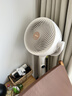 美的（Midea）【净化驱蚊】空气循环扇 直流变频电风扇 大风力落地扇 家用桌面3D摇头 卧室轻音一级能效GDJ24DXS 实拍图