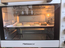 鑫厨万佳商用烤箱 专业级上下管独立控温烘焙披萨面包蛋糕烤肉叉烧烤箱 家用60升电烤箱带定时发酵热风循环 珍珠白60L(顶配豪华款） 实拍图