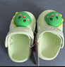 牧童儿童拖鞋夏男宝宝洞洞鞋软底女童卡通洗澡婴幼儿家居鞋奶龙绿140 实拍图
