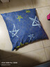 双面抱枕正方形沙发靠垫套床头靠背含芯腰枕靠枕套 颜色图案随机 含枕芯 1个 实拍图