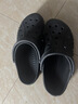 卡骆驰（CROCS）贝雅洞洞鞋男鞋女鞋轻便耐磨一脚蹬拖鞋休闲鞋百搭花园鞋|10126 黑色-001 43 (270mm) 实拍图