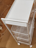 溢彩年华 厨房置物架小推车落地移动零食架子客厅卫生间储物收纳架1060WH 实拍图