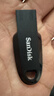 闪迪（SanDisk）128GB USB3.2 U盘 CZ550黑色 读速100MB/s 安全加密 数据恢复 学习办公电脑车载 高速大容量优盘 实拍图