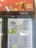 新飞 （Frestec）展示柜冷藏保鲜柜酒水饮料冰柜双开门冷藏柜酒店冷藏保鲜柜超市直冷玻璃门风冷无霜冰箱立式冷柜 小双门黑红588L【4D风冷无霜】1米 实拍图