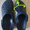 卡骆驰（CROCS）贝雅卡骆班洞洞鞋轻便耐磨一脚蹬休闲鞋女鞋时尚沙滩鞋|205089 深蓝/辣椒红-4CC 43 (270mm) 实拍图