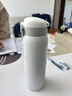小熊（Bear）保温杯316不锈钢内胆弹跳盖杯子保冷保温杯便携学生水杯500mL白色 实拍图