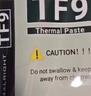利民（thermalright）TF8(2g)（导热硅脂/ CPU散热膏/ 2g装/导热系数13.8/笔记本导热膏） 实拍图