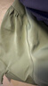 真维斯（Jeanswest）短袖衬衫女夏季上衣法式蝴蝶结气质女士职业穿搭衬衣绿色XL 实拍图