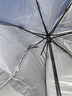 【已售100万】手动UV折叠黑胶防晒防紫外线遮阳晴雨两用伞 【爆款雨伞】7骨内层银胶纯色随机 实拍图