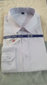 南极人衬衫男纯色长袖商务衬衫男士棉质舒适衬衣外套修身白衬衫男2XL 实拍图