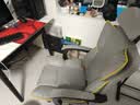 锦汐电脑椅办公椅子电竞椅家用人体工学椅老板椅主播靠背椅皮革转椅 灰色+4级杆+乳胶【二代升级】 实拍图