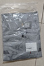 乾朗 乾朗 防静电工作服套装男女夏季短袖透气耐磨劳保服带反光条电焊工服汽修工程服加油站电力局工装可定制logo 灰色夏短套装175 实拍图