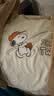 史努比（SNOOPY）儿童睡衣空调服春夏男女童薄款家居服中袖中裤套装 实拍图