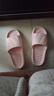 夏季EVA新款防滑厚底家用拖鞋踩屎感外穿室内软底拖鞋男士拖鞋女 粉色 38-39 【适合37-38脚】 实拍图