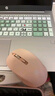惠普（HP）S1000DC无线蓝牙双模充电鼠标 TypeC充电 无线轻音蓝牙办公鼠标 奶茶色 实拍图