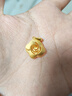周生生520礼物黄金吊坠玫瑰花足金挂坠不含项链72931P计价3.25克 实拍图