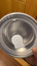 COOKSS儿童碗宝宝吃饭专用碗辅食碗1-3岁以上316不锈钢防摔吸盘碗带盖 实拍图