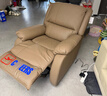 芝华仕（CHEERS）头等舱皮单椅智能椅真皮沙发客厅电动功能可躺摇芝华士k621 【轻奢/头层皮】檀影咖-电动躺-基础款 优先发货（详询客服）（功能架10年质保） 实拍图