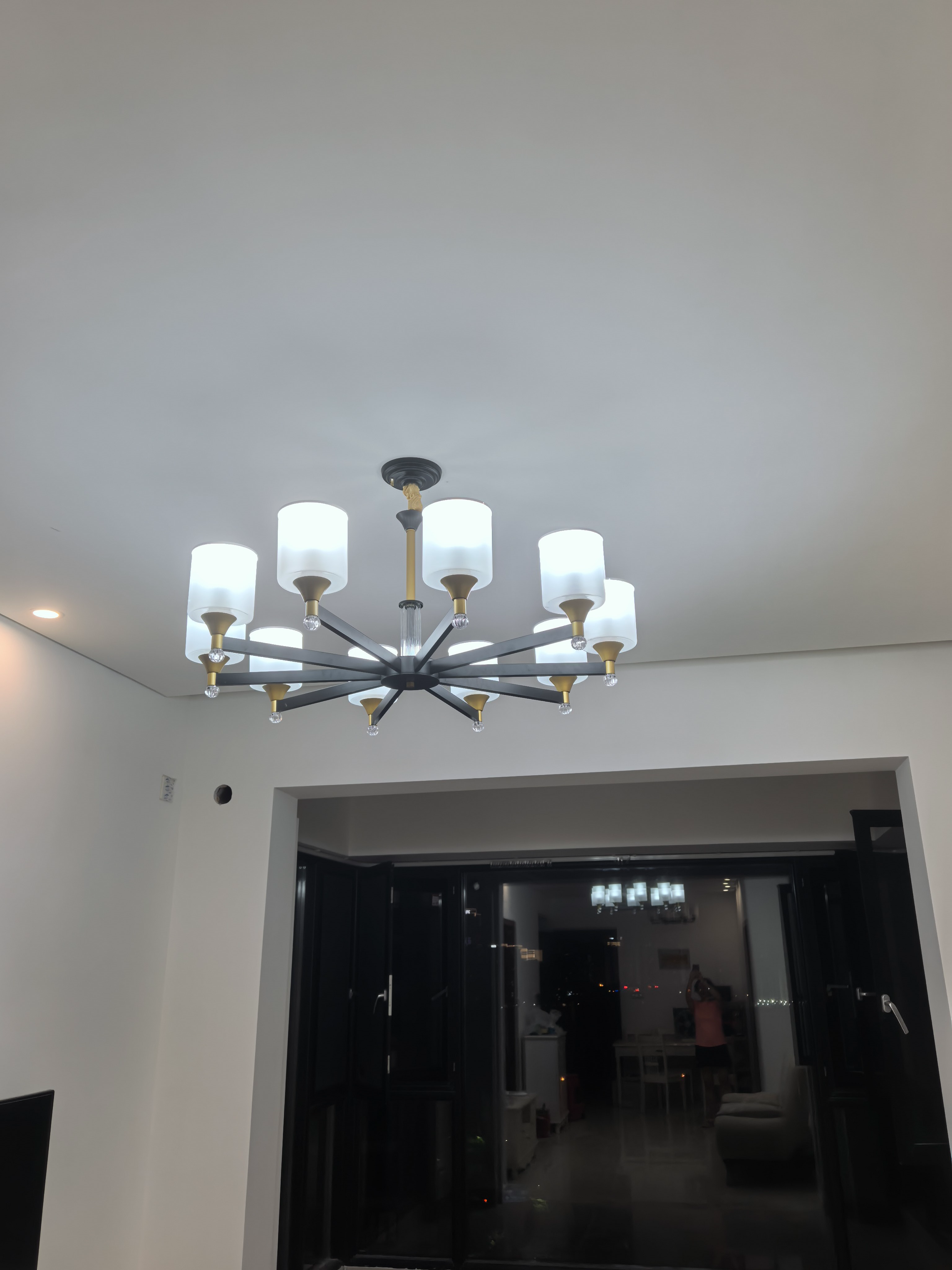 雷士（NVC）吊灯客厅灯大气美式现代简约灯具套餐轻奢灯LED餐厅灯饰全屋书房 力荐【3室2厅】10+6头+卧室*3 实拍图