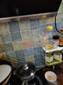 晴画厨房防油贴家具膜花格60*500cm台面保护膜灶台水槽桌面防水贴纸 实拍图