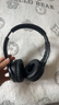 纽曼TB106耳机头戴式蓝牙耳机真无线耳机高音质音乐学生电脑网课游戏运动超长续航隔音折叠包耳式 黑色 实拍图