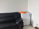 美的（Midea）116L单门小冰箱白色复古双温冷藏冷冻客厅办公室租房宿舍美妆家用办公小型迷你冰箱BCD-116M 实拍图
