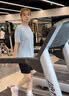 安踏运动套装女短袖t恤短裤夏季新款跑步冰丝速干透气中考体测两件套 展翅蓝-店长推荐款【速干经典LOGO套装】 L /175【女款建议小一码】 实拍图