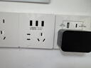 公牛（BULL）开关插座 G12系列 五孔带3位USB插座86型插座面板G12E536S 象牙白 实拍图