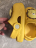 牧童儿童拖鞋夏男宝宝洞洞鞋软底女童卡通洗澡婴幼儿家居鞋奶狮黄150 实拍图