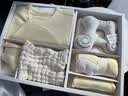 babycare新生儿见面礼盒衣服婴儿礼物周岁初生宝宝用品大全 淡焦黄 59cm  实拍图