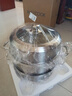 美厨（MAXCOOK）蒸锅 304不锈钢32CM三层蒸锅 加厚复底汤锅 燃气电磁炉通用 实拍图
