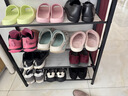 溢彩年华鞋架门口小型多层家用鞋子置物架立式入户铁艺收纳架室外鞋柜2416 实拍图