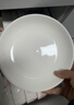 友来福陶瓷盘家用白瓷盘子8英寸中式餐盘菜盘酒店商用微波炉可用5只装 实拍图