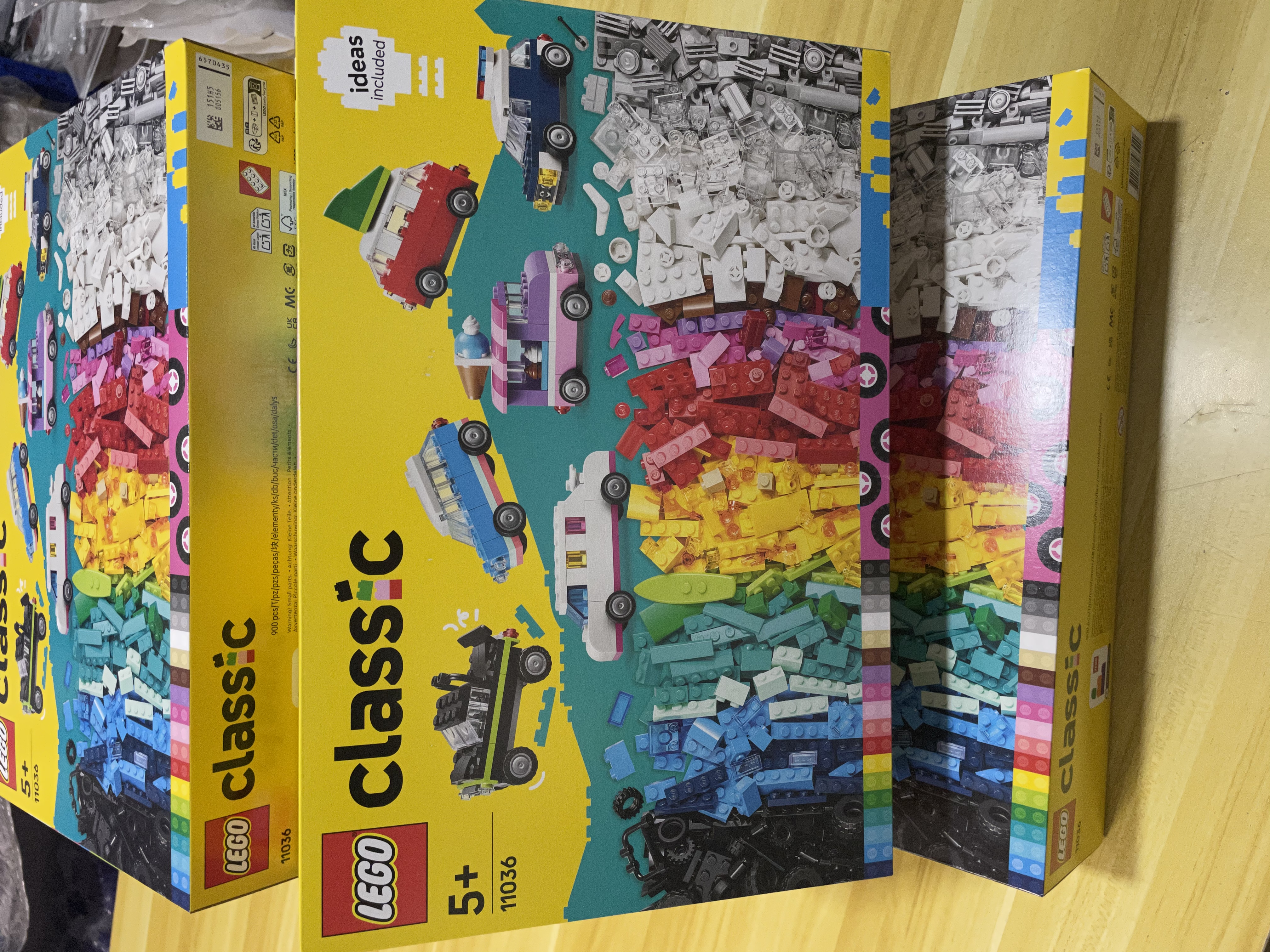 乐高（LEGO）积木玩具 经典创意 11036创意机车 5岁+ 儿童玩具生日礼物 实拍图