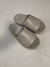 优调拖鞋男足弓支撑居家防臭夏季浴室洗澡防滑情侣拖鞋女 陨石灰46-47 实拍图